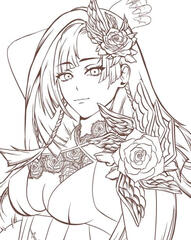 fgo brynhildr line art